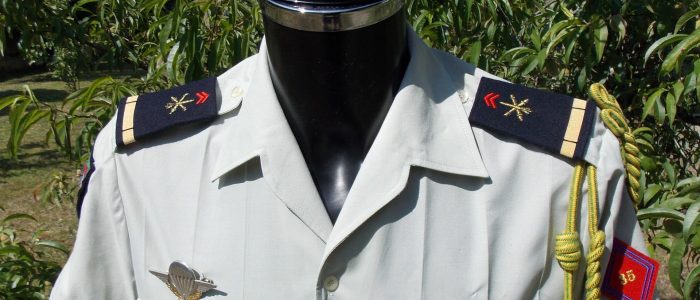 9 - ASPIRANT 35ème Régiment d'Artillerie Parachutiste 4ème Batterie, avec Képi