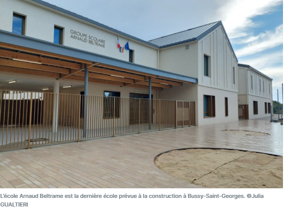 Ecole Arnaud Beltrame à Bussy-Saint-Georges